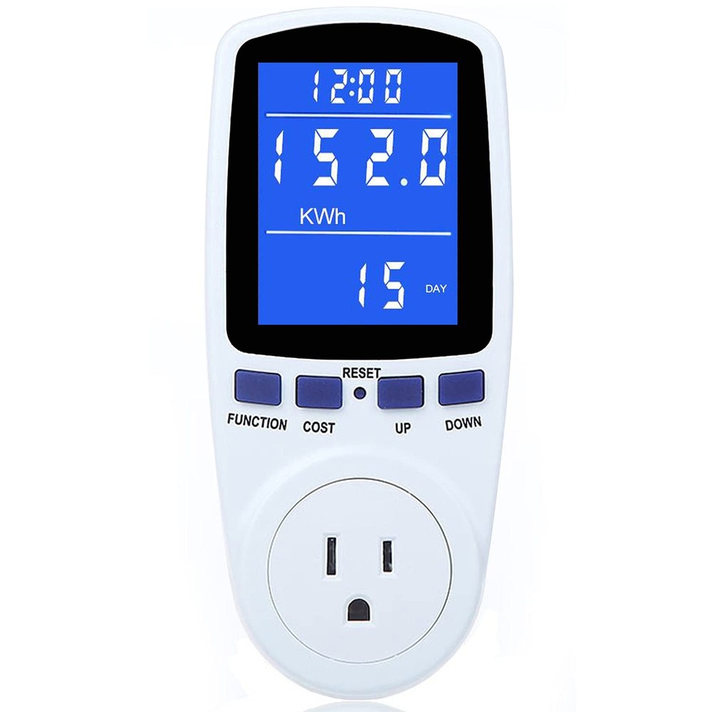 Upgraded Watt Power Meter Plug Home Electrical Usage Monitor Consumption, Ene…