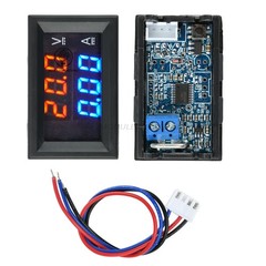 DC4-28V 0.28″ Voltmeter Ammeter LED Dual-Display Voltage Current Meter DC 0-100V