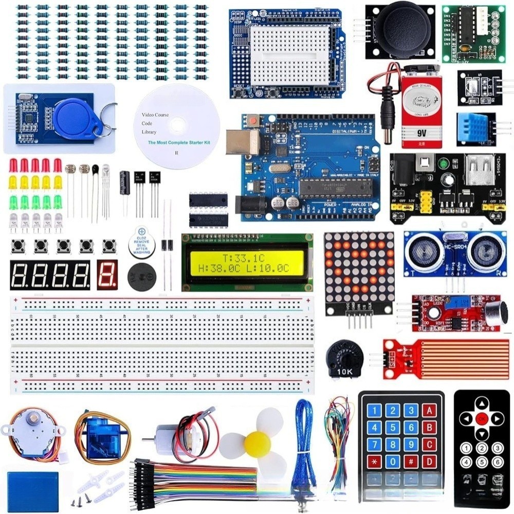 For MEGA328 Based For ARDUINO Compatible R3 Kit for STEM Learning and Projects