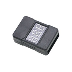 Black/White BX100 Low Voltage Buzzer Alarm For 1-8s Lipl/Li-ion/LiMn/Li-Fe E