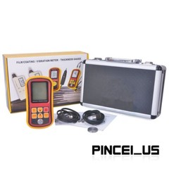GM130 1.0-300mm Film Coating Ultrasonic Thickness Gauge Meter with Backlit LCD