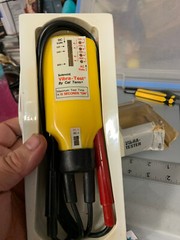 Calterm Vibra-Tester with Box 120 to 600 Volts AC/DC