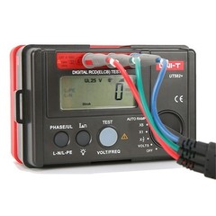 UNI-T UT582+ AUTO Digital RCD ELCB Tester RAMP Leakage Protection Switch Tester