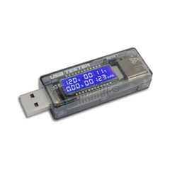 DC 4-20V USB Current Voltage Battery Capacity Tester LCD Display Detector 0-3A