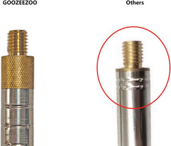 1Pc 201 Stainless Steel Whip Antenna GP Telescopic Antenna for JPC-12 5.6M M10 E
