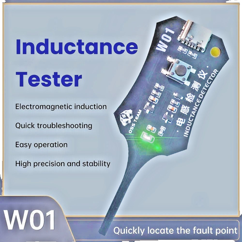 Universal W01 Inductance Tester Inductor Detector Compact Electronic Test Tool