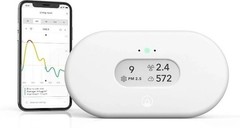 Airthings View Plus Battery Powered Radon and Air Quality Monitor, Model 2969