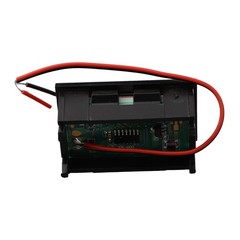 Slim LED Digital Voltmeter Clear Display Wide Measurement Range (DC4 5V 30V)