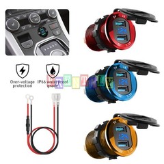 12V-24V Car Marine Motorcycle LED Digital Voltmeter Voltage Meter Battery Gauge