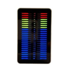 AK_DB24D_PRO Music forSpectrum Display with Silver Finish and Dual Channel LEDs