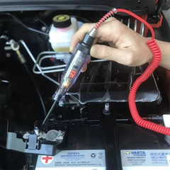 Probador De Corriente Electrica Automotriz Fusibles 6-12V Con Luz Indicadora New