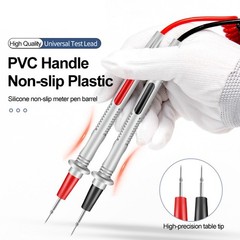 Electronic Test Probes Set 20A 1000V Spring Wire Suitable for Multimeter Use