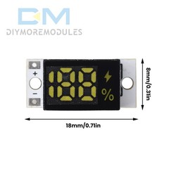 Mini Power Display Indicator 1S 2S 3S 4S Li Battery Percentage Display Module