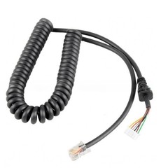For Yaesu FT-1807 Microphone Cable Adjustable Length For Communication Needs