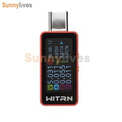 0.96″ IPS Multimeter Digital DC Voltmeter Ammeter Charging Tester DC 4~28V 0~6A
