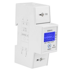 5-80A 230V 50Hz Digital Single Phase Energy Meter Watt Meter DIN Rail Mounting