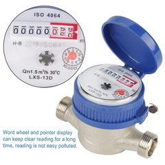 User Friendly Digital Water Meter With Clear Reading Display And Filter