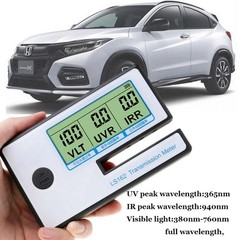 LS162 Solar Film Transmission Meter VLT UVR IRR Window Tint IR Rejection Tester