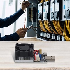 USB Adjustable Constant Current Electronic Load Tester DC 7 20V