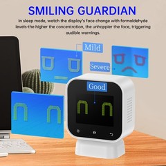 FNIRSI Air Quality Monitor Touchscreen Formaldehyde Detector TVOC Temp Tester