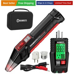 Circuit Breaker Finder with LCD Display, GFCI Outlet Tester, Electrical Circu…