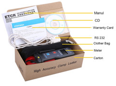 High Accuracy Clamp Leakage Current Meter Digital Tester with AC 0.0mA to 600A