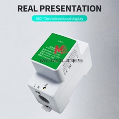 AC70-260V 100A Single Phase Din Rail WIFI Electric Power Meter Energy Wattmeter