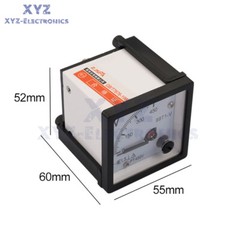 99T1-V Pointer Voltage Meter AC/DC Voltmeter DC0-450V AC0-450V Voltage Measuring