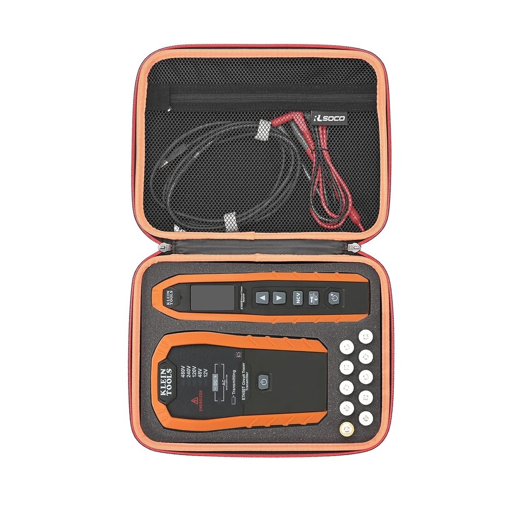 Hard Case for Klein Tools ET450 Advanced Circuit Breaker Finder and Wire Trac…