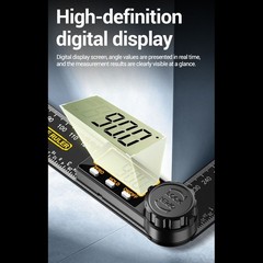 Digital Protractor For Precise Angle Measurement 0.1 Degree Resolution