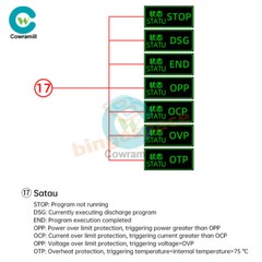 DC 12V 2.4 Inch Color Screen CNC Electronic Load Tester DC 0~150V 20A 150W NTC