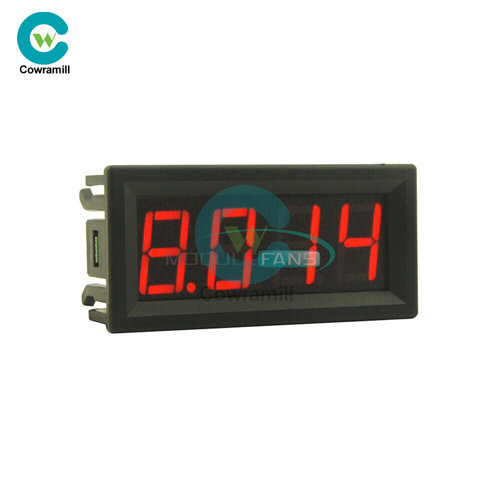 0.56inch LED Mini Digital Voltmeter Voltage Meter Volt Panel Tester 4Bits 0-10A