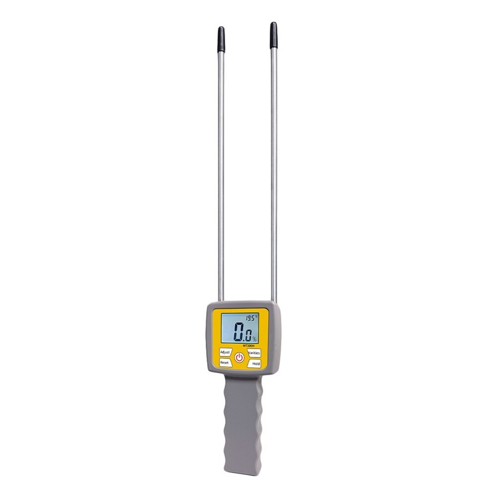 Accurate Grass Moisture Meter with Dual Probes for Accurate Measurement