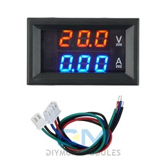 0.28-inch LED Digital Voltage Current Panel Meter Voltmeter DC 0-300V 10/50/100A
