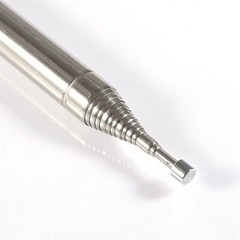 Silver Telescopic Antenna for GP For PAC12 JPC7 Shortwave Radio 5 6 Meter