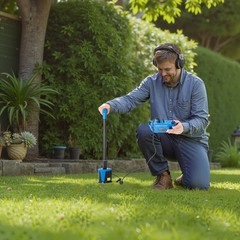 VEVOR Pipe Water Leak Detector with 4 Sensors 1Hz-10000Hz for Indoor Outdoor Use