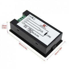 AC Single Phase Digital LCD Ammeter Voltmeter 80-260V 20A 4 IN 1 Electric Volt