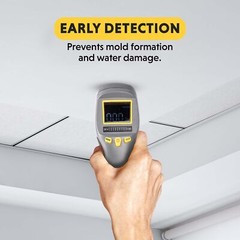 LCD Moisture Meter #MM8 – Leak and Humidity Detector – Pinless and Non-Invasive