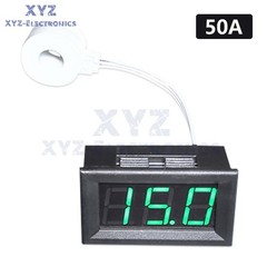DC120V 50A 100A 200A 400A Digital Hall Voltage Current Meter Voltmeter Ammeter
