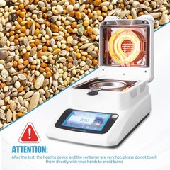 Lab Halogen Moisture Analyzer Grains, Granules Electronic Moisture Rapid Tester