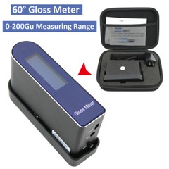 Gloss Meter 60 Degree Glossmeter Tester Single Angle Paint Ink Marble Coating