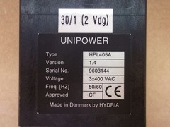 Hydria Unipower HPL405A v1.4, Power meter, 3×400 VAC, VEGY0048