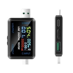 High Quality USB Type C Multimeter Voltage Current Tester with LCD Display
