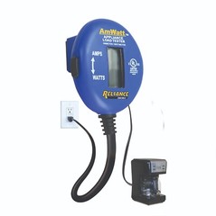 Ammeter and Wattmeter THP103 Amwatt Appliance Load Tester/Plug, 1-Pack, Blue