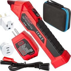 NF827 Circuit Breaker Finder Tool GFCI Outlet Tester 90120V AC Sensitivity