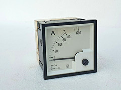 IME AN22550000 Panel Ammeter 600 Ampere Meter, 100/5 A, 5 in # NEW