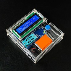 DIY Transistor Tester Kit with Touch Measurement and Automatic Power Off