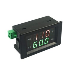 Digital AC Voltage Frequency Meter, AC 80-500V Voltmeter 45-65Hz Frequency Co…