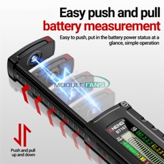 ANENG Digital Universal Battery Tester Checker AA,AAA, 9V,1.5V Button Cell 21700