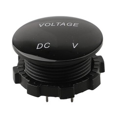 Digital Voltmeter Meter Waterproof for DC 12V 24V Vehicles and Equipment